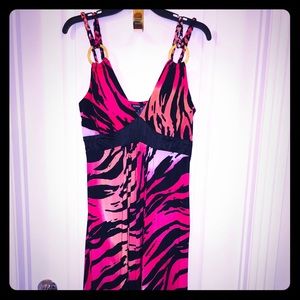 LONG MULTI MAXI DRESS